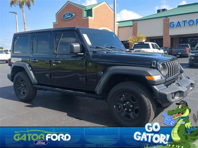 used 2024 Jeep Wrangler car, priced at $33,486
