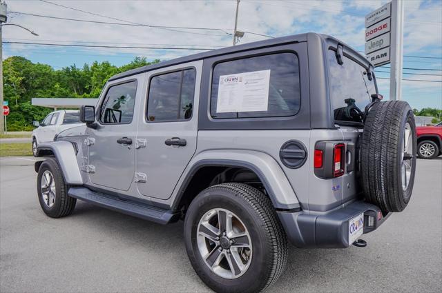 used 2020 Jeep Wrangler Unlimited car, priced at $29,753