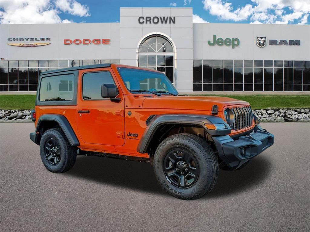 new 2025 Jeep Wrangler car, priced at $35,076