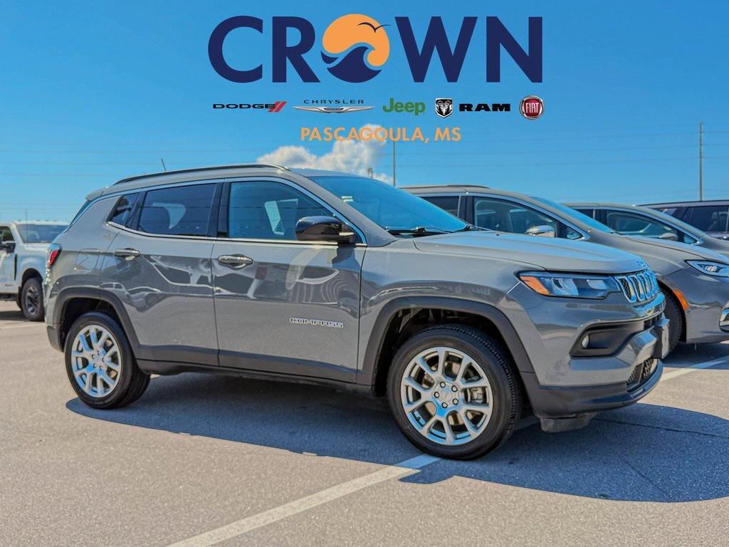 used 2023 Jeep Compass car, priced at $26,254