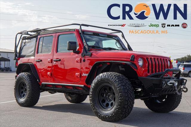 used 2018 Jeep Wrangler Unlimited car, priced at $24,990