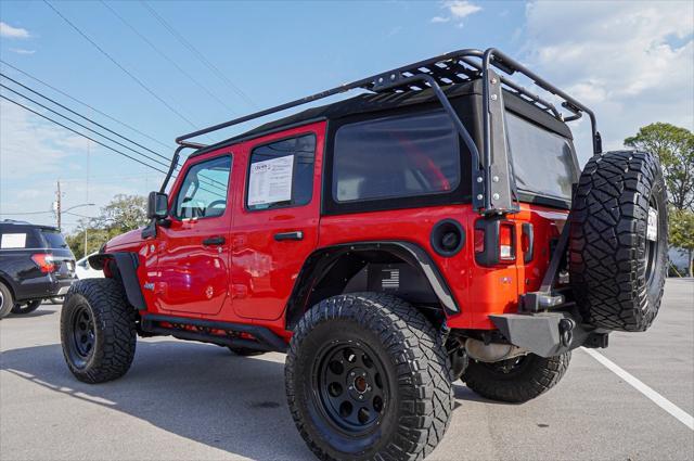 used 2018 Jeep Wrangler Unlimited car, priced at $24,990