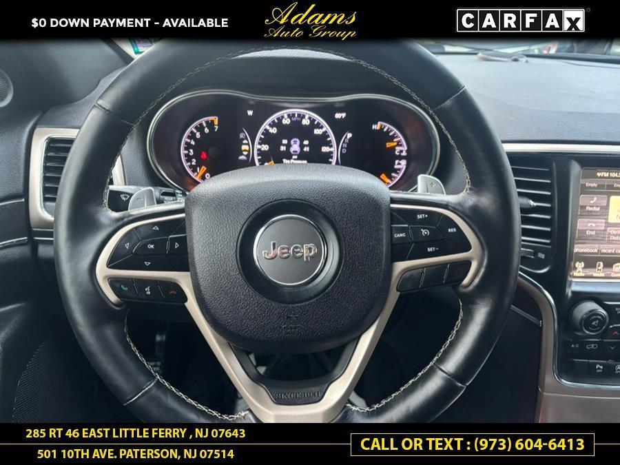 used 2017 Jeep Grand Cherokee car, priced at $15,037