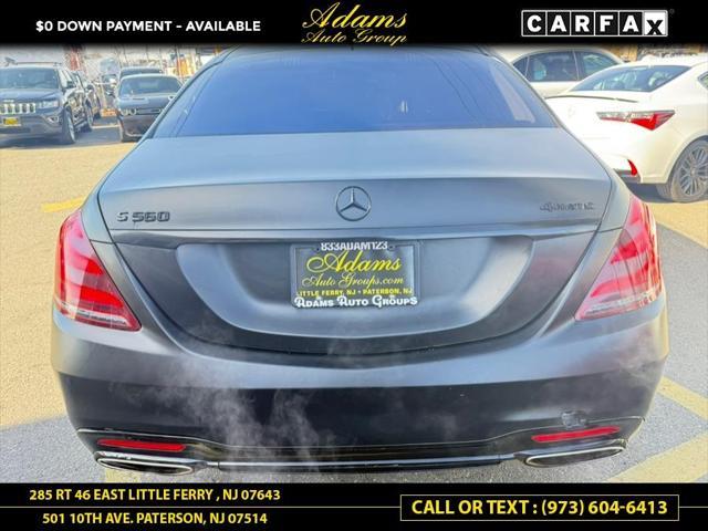 used 2018 Mercedes-Benz S-Class car, priced at $43,111