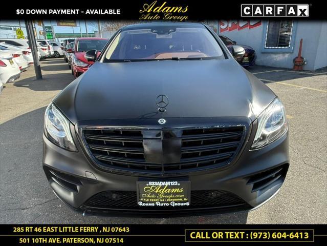 used 2018 Mercedes-Benz S-Class car, priced at $43,111