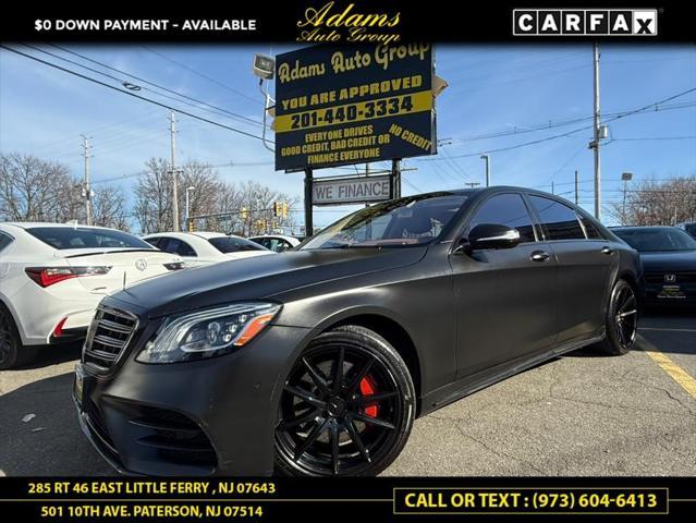 used 2018 Mercedes-Benz S-Class car, priced at $43,111