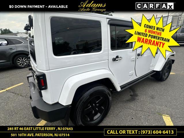 used 2015 Jeep Wrangler Unlimited car, priced at $17,789