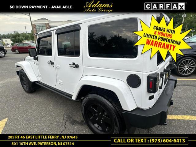 used 2015 Jeep Wrangler Unlimited car, priced at $17,789