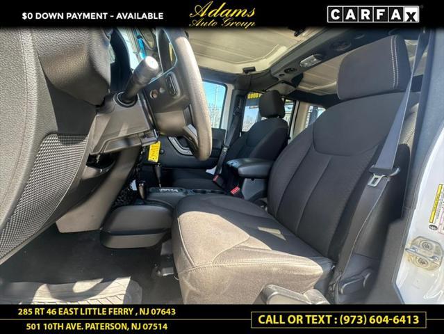 used 2018 Jeep Wrangler JK Unlimited car, priced at $21,789