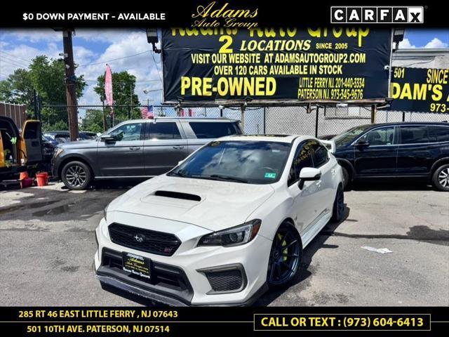 used 2018 Subaru WRX STI car, priced at $33,999