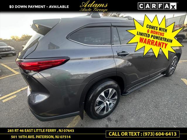 used 2022 Toyota Highlander car, priced at $23,789