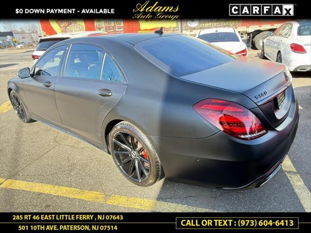 used 2018 Mercedes-Benz S-Class car, priced at $31,789