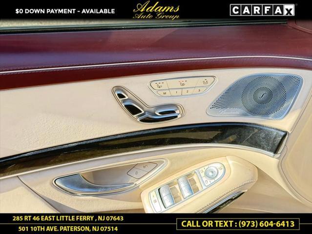 used 2018 Mercedes-Benz S-Class car, priced at $31,789