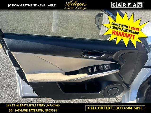 used 2016 Lexus IS 300 car, priced at $19,150