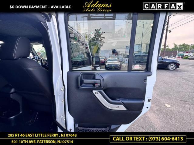 used 2016 Jeep Wrangler Unlimited car