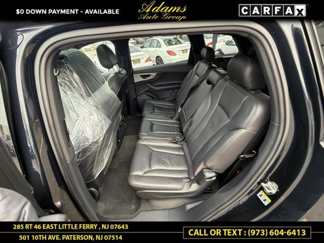 used 2018 Audi Q7 car, priced at $16,900