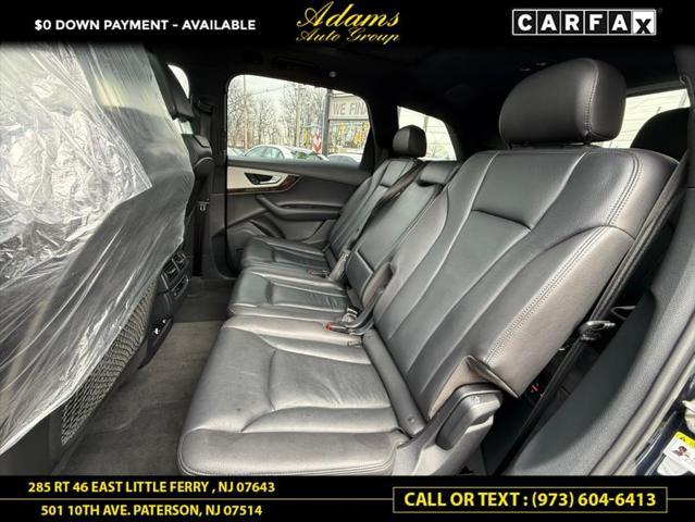 used 2018 Audi Q7 car, priced at $16,900