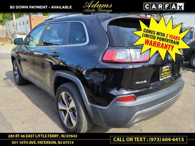 used 2020 Jeep Cherokee car, priced at $19,689