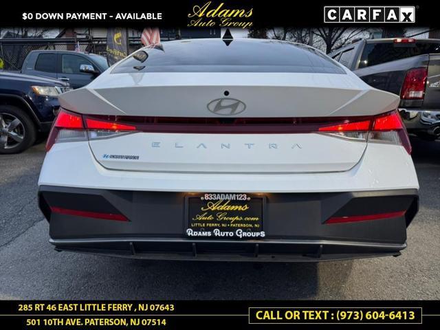 used 2024 Hyundai Elantra car