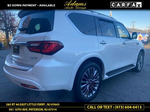 used 2018 INFINITI QX80 car, priced at $32,999