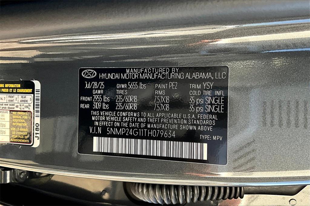 new 2026 Hyundai SANTA FE HEV car, priced at $39,566