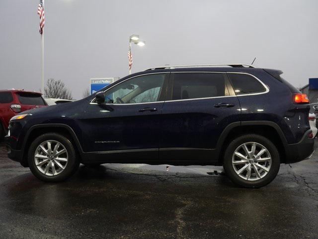 used 2015 Jeep Cherokee car, priced at $12,800