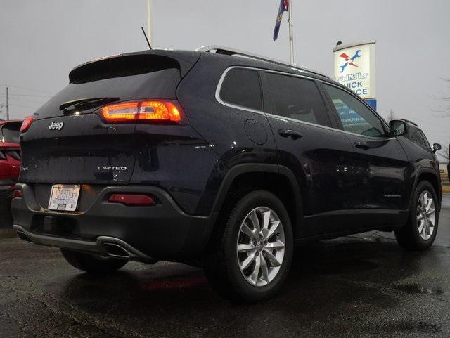 used 2015 Jeep Cherokee car, priced at $12,800