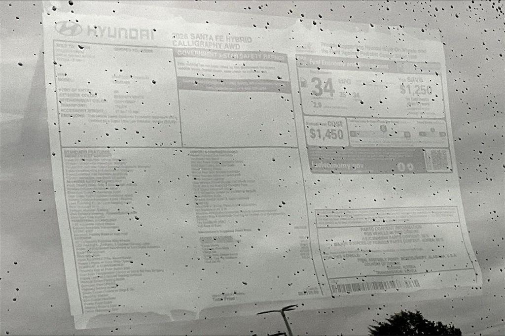 new 2026 Hyundai SANTA FE HEV car, priced at $51,413