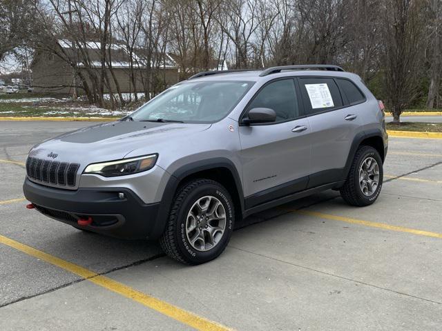 used 2021 Jeep Cherokee car, priced at $23,900