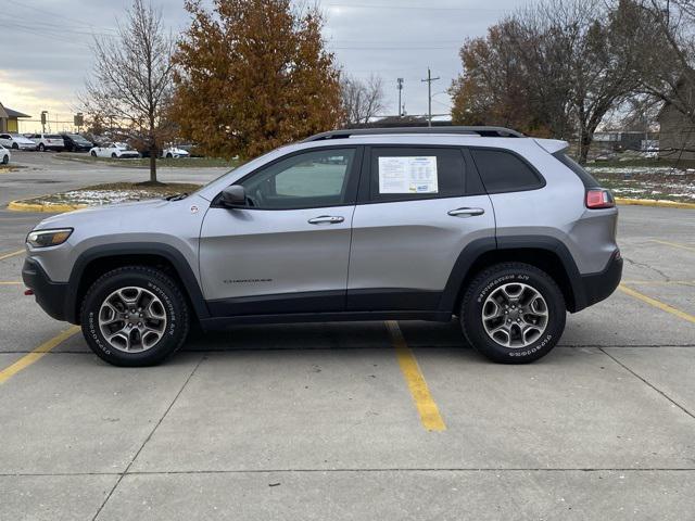 used 2021 Jeep Cherokee car, priced at $23,900