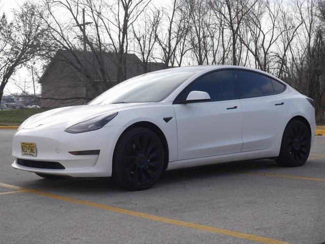 used 2023 Tesla Model 3 car, priced at $26,400