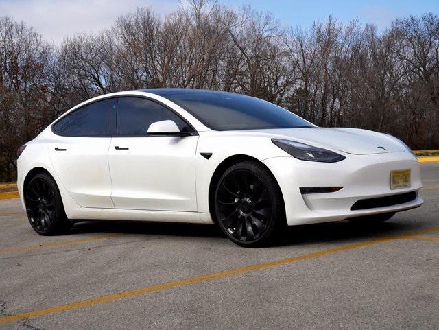 used 2023 Tesla Model 3 car, priced at $26,400