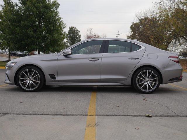 used 2022 Genesis G70 car, priced at $30,900