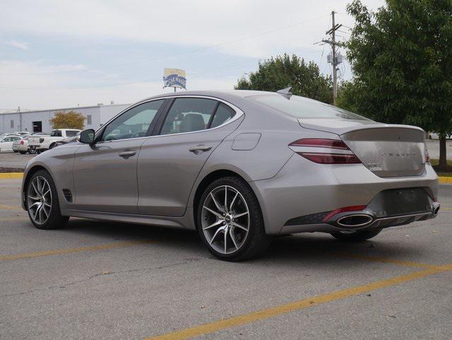 used 2022 Genesis G70 car, priced at $30,900