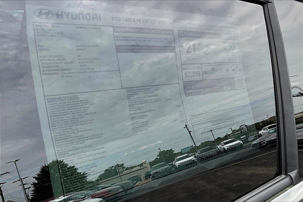 new 2026 Hyundai Santa Fe car, priced at $42,506