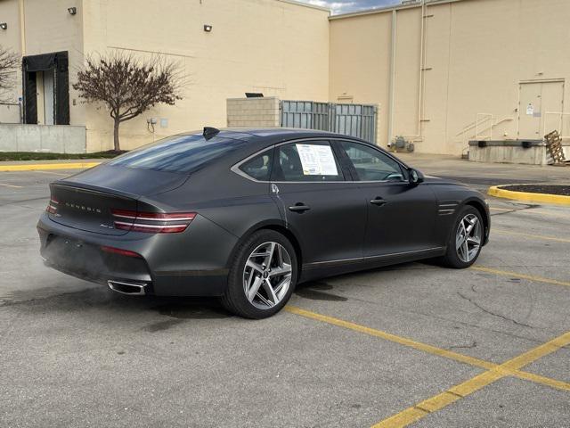 used 2024 Genesis G80 car, priced at $51,800