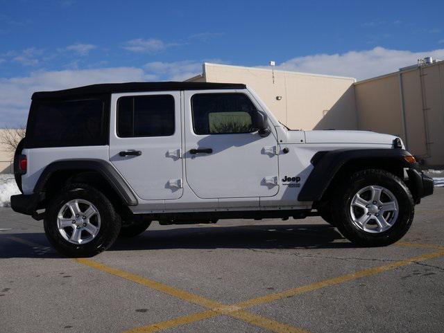 used 2021 Jeep Wrangler Unlimited car, priced at $30,900