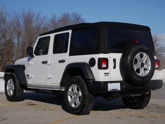 used 2021 Jeep Wrangler Unlimited car, priced at $30,900