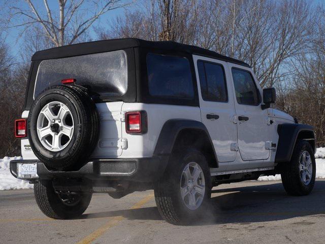 used 2021 Jeep Wrangler Unlimited car, priced at $30,900