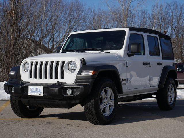 used 2021 Jeep Wrangler Unlimited car, priced at $30,900