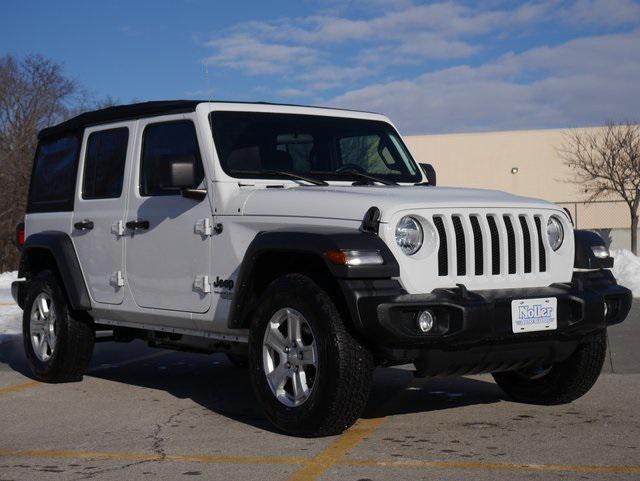 used 2021 Jeep Wrangler Unlimited car, priced at $30,900