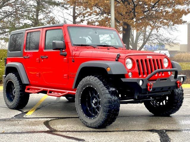 used 2016 Jeep Wrangler Unlimited car, priced at $20,500