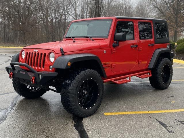 used 2016 Jeep Wrangler Unlimited car, priced at $20,500