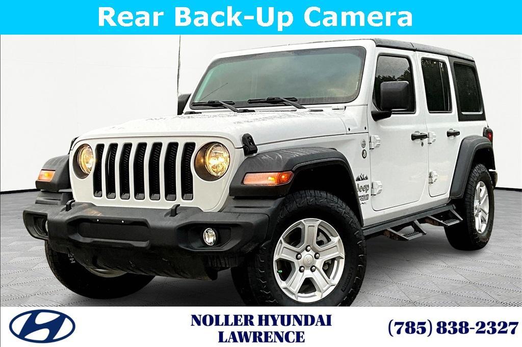used 2021 Jeep Wrangler Unlimited car, priced at $26,888