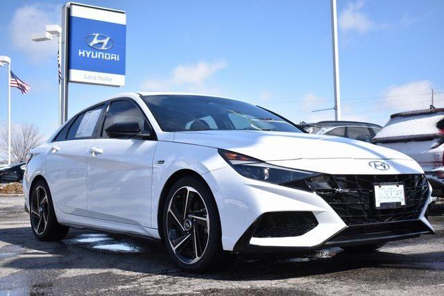 used 2022 Hyundai Elantra car, priced at $16,400