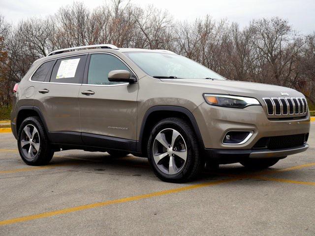 used 2019 Jeep Cherokee car, priced at $19,100