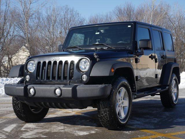 used 2017 Jeep Wrangler Unlimited car, priced at $18,400