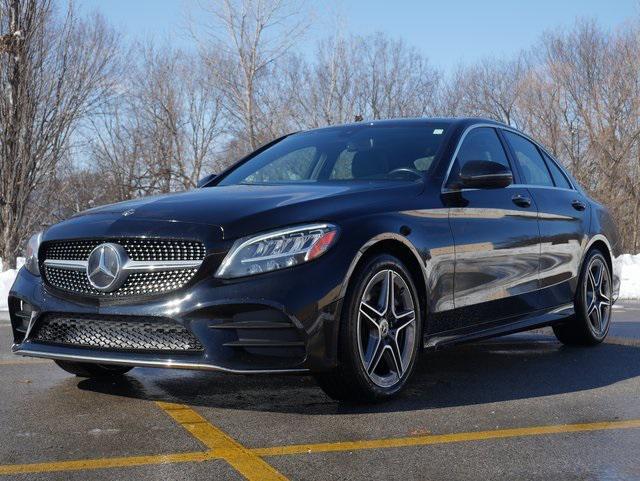 used 2021 Mercedes-Benz C-Class car, priced at $28,900