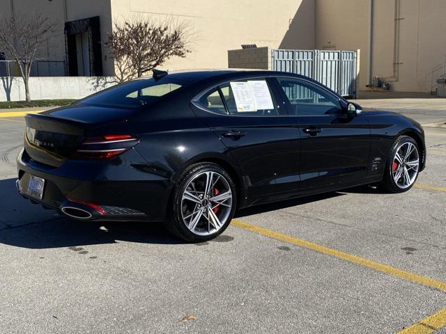 used 2024 Genesis G70 car, priced at $36,900