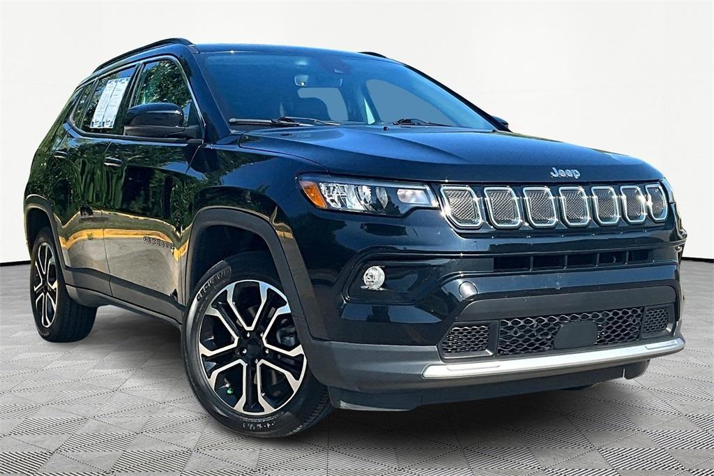 used 2022 Jeep Compass car, priced at $23,499